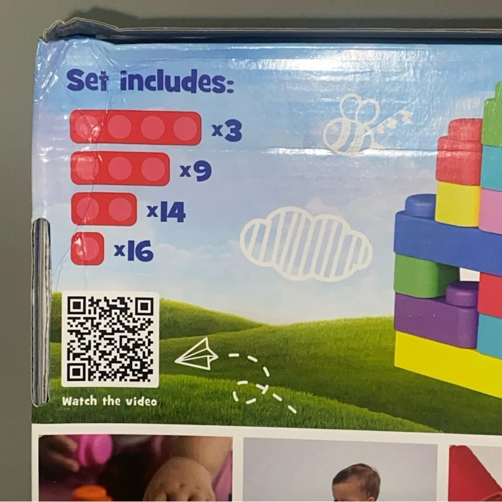 Soft Blocks Little Tikes Set - 42 Piece Building & Stacking Toys